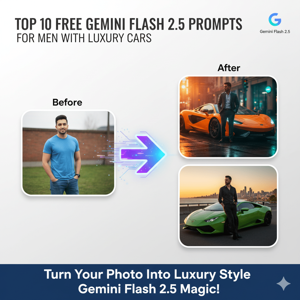 Top 10 Free Gemini Flash 2.5 JSON Prompts for men